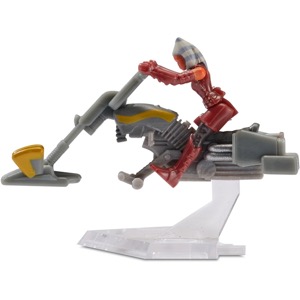Speeder Bike With Ahsoka Tano Micro Galaxy Squadron action figure