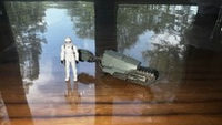 Speeder Bike With Biker Scout Endor - Damaged action figure