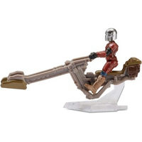 Speeder Bike With Din Djarin action figure