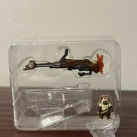 Speeder Bike With Paploo Endor - Flaming action figure