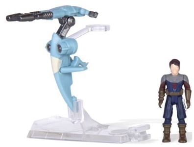 Stap With Anakin Skywalker Micro Galaxy Squadron action figure