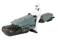 Treadspeeder With First Order Stormtrooper action figure