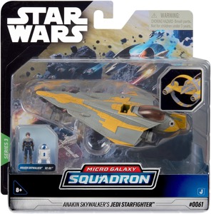 Jedi Starfighter Micro Galaxy Squadron action figure