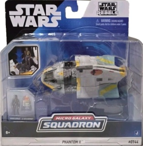 Phantom Shuttle Ii Micro Galaxy Squadron action figure