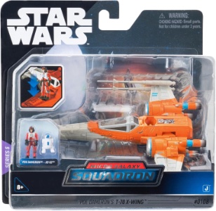 Poe Damerons T 70 X Wing Micro Galaxy Squadron action figure