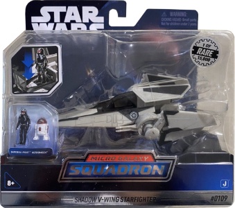 Shadow V Wing Starfighter Micro Galaxy Squadron action figure