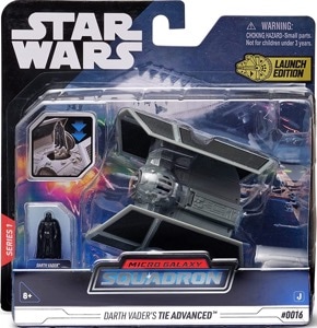 Tie Advanced Micro Galaxy Squadron action figure