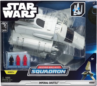 Imperial Shuttle Micro Galaxy Squadron action figure