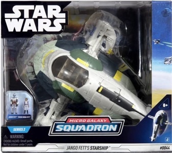 Jango Fetts Starship action figure