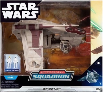 Low Altitude Assault Transport Micro Galaxy Squadron action figure