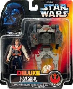 Han Solo With Smuggler Flight Pack action figure