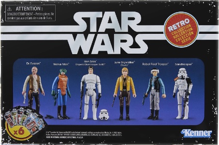 A New Hope Collectible Multipack 3 Retro Collection action figure