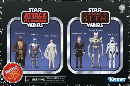 Episode Ii Episode Iii Multipack Retro Collection action figure