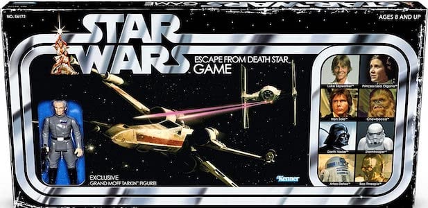 Escape From Death Star Board Game Retro Collection action figure