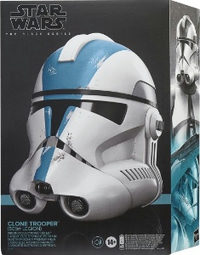 Clone Trooper 501st Legion Helmet action figure