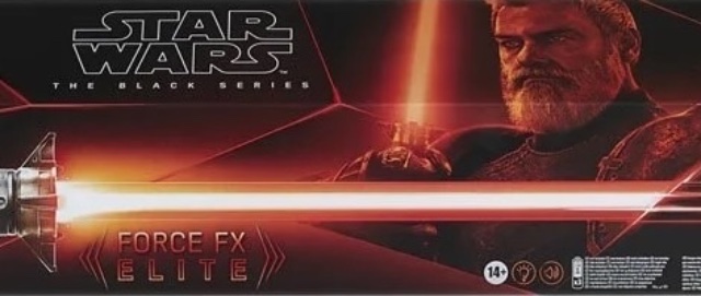 Baylan Skoll Force Fx Elite Electronic Lightsaber Roleplay action figure