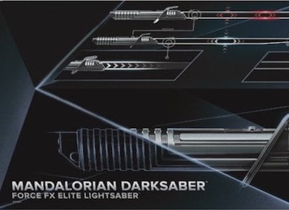 Mandalorian Darksaber action figure