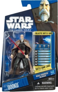 Count Dooku The Clone Wars action figure