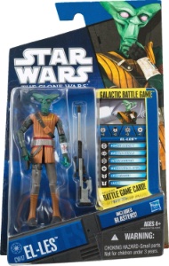 El Les The Clone Wars action figure