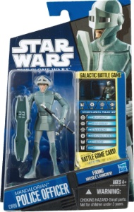 Mandalorian Police Officer action figure