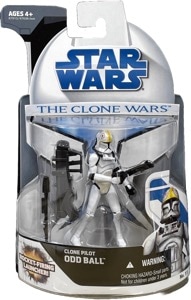 Clone Pilot Odd Ball The Clone Wars action figure