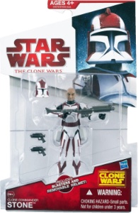 Clone Commander Stone action figure