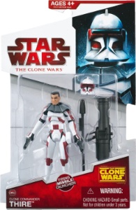 Clone Commander Thire The Clone Wars action figure