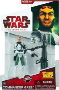 Commander Gree The Clone Wars action figure