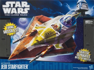 Kit Fistos Jedi Starfighter The Clone Wars action figure