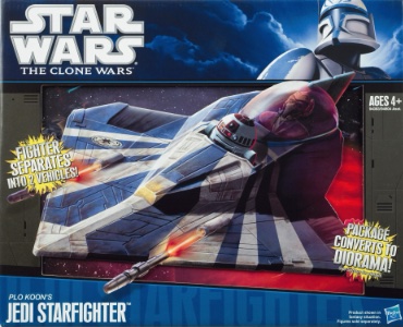Plo Koons Jedi Starfighter The Clone Wars action figure