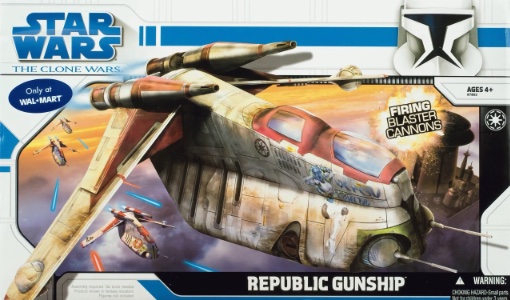 Republic Gunship The Clone Wars action figure