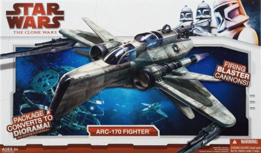 Arc 170 Fighter The Clone Wars action figure