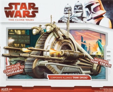 Corporate Alliance Tank Droid The Clone Wars action figure