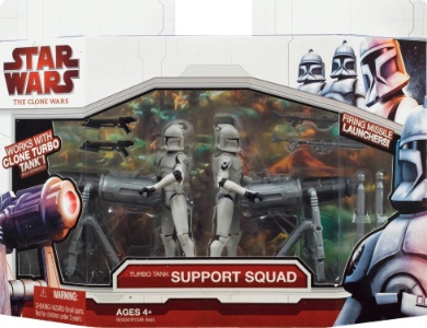 Turbo Tank Support Squad The Clone Wars action figure