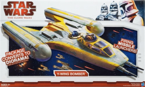 Y Wing Bomber The Clone Wars action figure