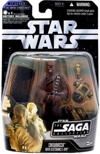 Chewbacca With Electronic C 3po action figure