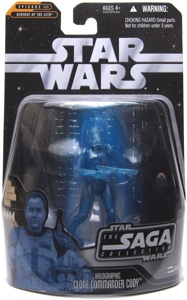 Holographic Clone Commander Cody action figure