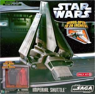 Imperial Shuttle The Saga Collection action figure