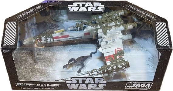 Luke Skywalkers X Wing The Saga Collection action figure