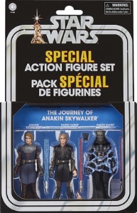 Anakin Skywalker 3 Pack action figure