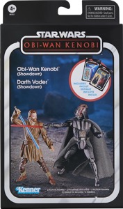Obi Wan Kenobi Darth Vader Showdown 2 Pack action figure