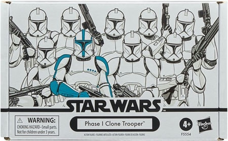 Phase I Clone Trooper 4 Pack action figure