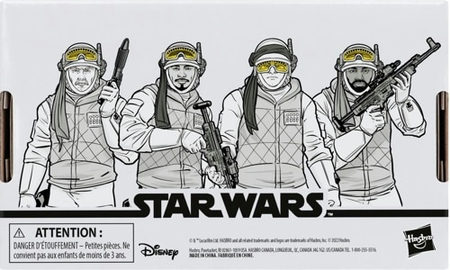 Rebel Soldiers 4 Pack action figure