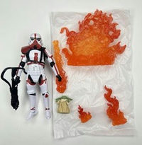 Incinerator Trooper Grogu Deluxe action figure