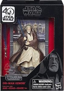 Obi Wan Kenobi Titanium action figure
