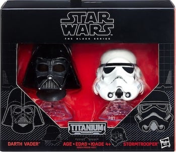 Darth Vader Stormtrooper Titanium action figure