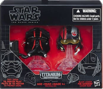 Tie Pilot Poe Dameron Titanium action figure