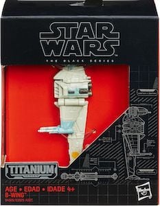 B Wing Titanium action figure