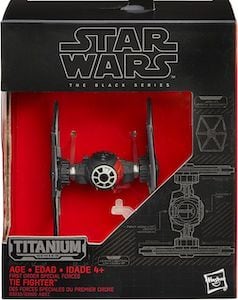 First Order Tie Fighter Titanium action figure
