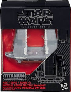 Imperial Cargo Shuttle Titanium action figure